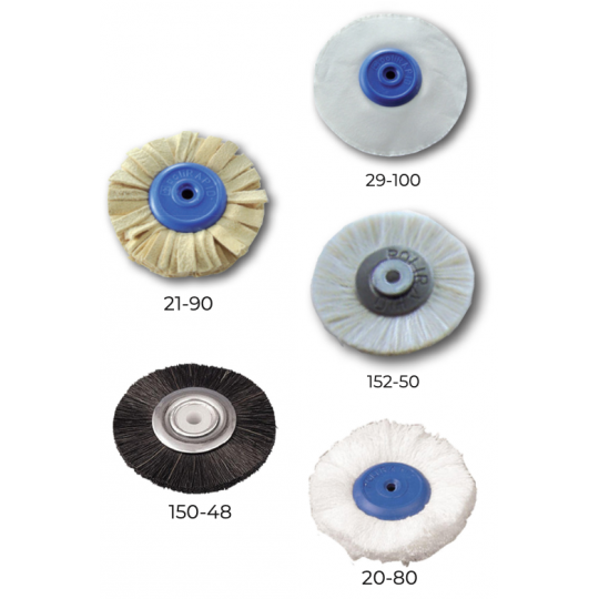 Spazzole per lucidatura...